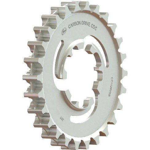 Gates Carbon Drive CDC CenterTrack Rear Sprocket for Enviolo - 26t, Silver - image 1 of 3