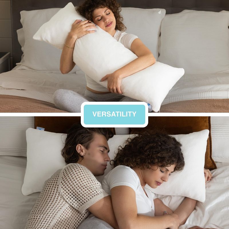 Pharmedoc Pregnancy Pillows, Shredded Memory Foam, Maternity Pillow for Sleeping, 3 of 8
