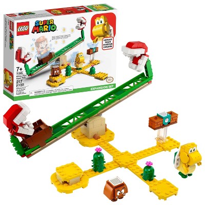 LEGO Super Mario Piranha Plant Power Slide Expansion Set Collectible Toy for Creative Kids 71365