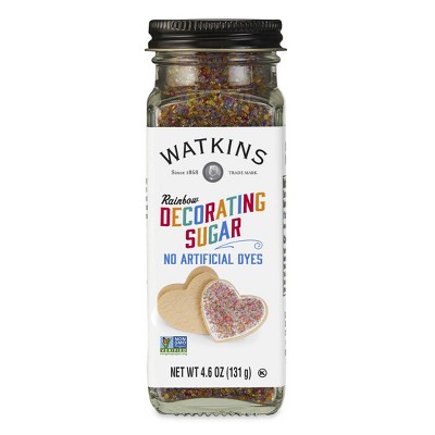 Watkins Rainbow Decorating Sugar - 13.8oz/3ct