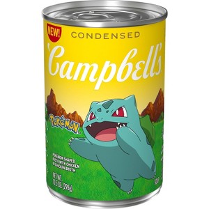 Campbell's Condensed Pokémon Shaped Pasta with Chicken Soup - 10.5oz - 1 of 4