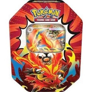 Pokemon TCG: Mega Evolution Ascended Heroes Mega Emboar Tin, 4 Booster ...