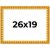 PosterPalooza | 26x19 Bamboo Picture Frame, UV Acrylic, 4 Finishes - Brown, Black, Gold, and Natural - 2 of 4
