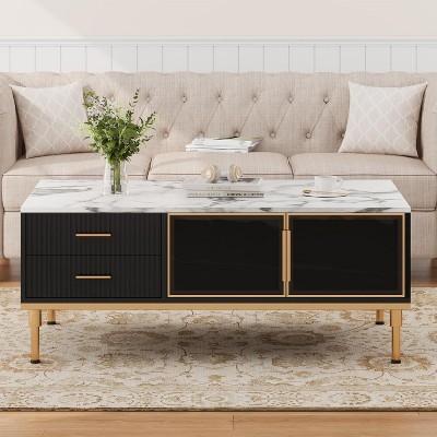 black body + marble tabletop