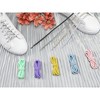 INSPIRE CHIC Round Cross Non-Slip Heavy Durable Outdoor Climbing Hiking Shoe Laces 2 Pairs - 4 of 4