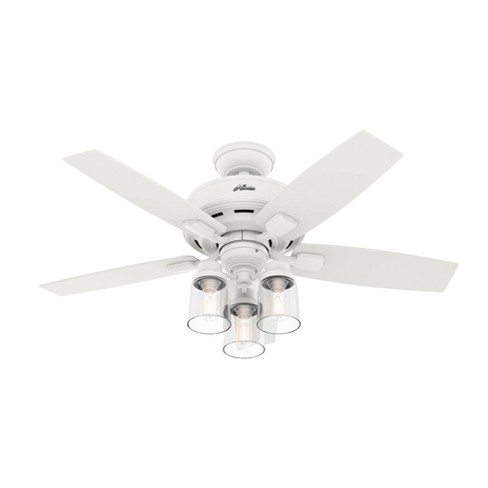 44 Bennett Ceiling Fan With Remote White Includes Led Light Bulb Hunter Fan Target