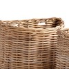 Plum & Post Normandy Demilune Baskets, Set Of 2 - 2 of 3