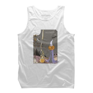 Men's Design By Humans Halloween magic brewery By runcatrun Tank Top - 1 of 2