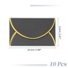Unique Bargains Gold Trim Invitation Envelopes for Greeting Cards Wedding Birthday Christmas 10 Pcs - 2 of 4