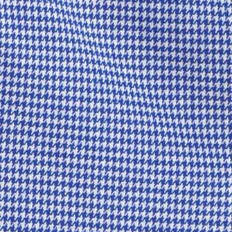 blue houndstooth