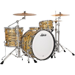Ludwig Legacy Maple 3-Piece Pro Beat Shell Pack With 24" Bass Drum Lemon Oyster - 1 of 4
