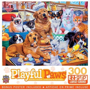 MasterPieces 300 Piece EZ Grip Jigsaw Puzzle - Baking Cookoff - 18"x24" - 1 of 4