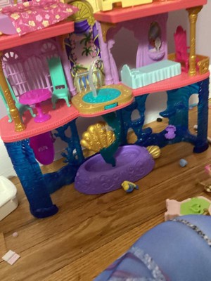 Disney Princess Ariel's Stacking Castle Doll House With Small Doll : Target