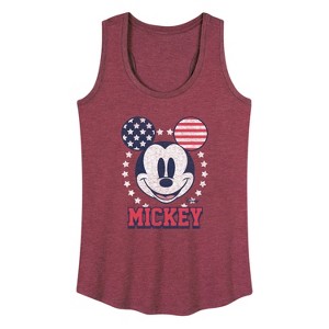 Women's - Disney - Americana Graphic Racerback Tank - 1 of 4