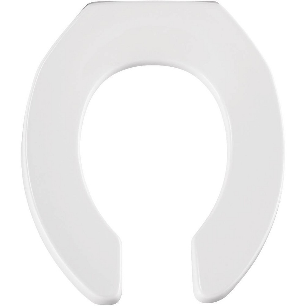 Bemis Commercial Heavy-Duty Plastic Toilet Seat White