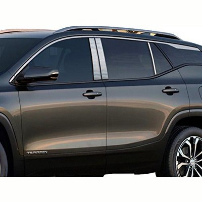 QAA is Compatible with 2018-2020 GMC Terrain 6 Piece Stainless Pillar Post Trim PP58276