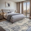 Abynow Geometric Modern Loomed Machine Washable Area Rug - 3 of 4