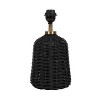Kate and Laurel Wylla Modern Rattan Bedside Table Lamp - 3 of 4