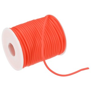 Unique Bargains Hollow Pipe Tubing Rubber Cord Silicone Stretchy Durable Elastic Beading Cord 1 Pc - 1 of 4