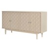 Okak Buffet Cabinet with Large Storage Rebound 4-door Sideboard Cabinet with Adjustable Shelves for Dining Room - 2 of 4