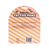 NPW 4pk Halloween Tattoo Pens Black - 2 of 3