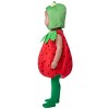 Joyfy Halloween Baby Strawberry Costume Toddler, Infant Fruit Costume for Girls Kids Halloween Dressup Party - 3 of 4