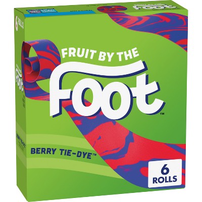 Fruit Roll-Ups Fruit Flavored Snacks, Tropical Tie-Die, 0.5 oz, 10 ct