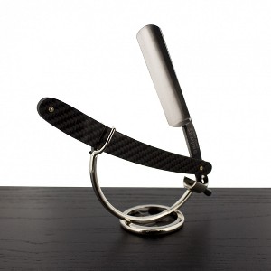 WCS Carbon Fiber Straight Razor, 5/8 Carbon Steel - 1 of 3