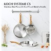 KOCH SYSTEME CS 8+10+12 Inch Stainless Steel Frying Pan, Silver - 4 of 4