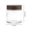 Unique Bargains Transparent Cream Glass Bottle for Bathroom 1 Pc - 4 of 4
