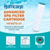 Hurricane 3 Pack HF4975-01 Advanced Pool and Spa Filter Cartridge Replacement for PRB75, Unicel C-4975, Filbur FC-2395, Rainbow RTL-75 - 2 of 4
