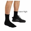 INSPIRE CHIC Crew High Cotton Stretchy Work Casual Athletic Socks 5 Pairs - 2 of 4