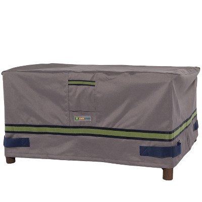 52" Soteria RainProof Rectangular Patio Ottoman/Side Table Cover - Duck Covers
