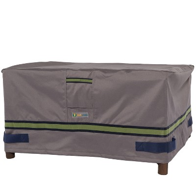 32" Soteria RainProof Rectangular Patio Ottoman/Side Table Cover - Duck Covers