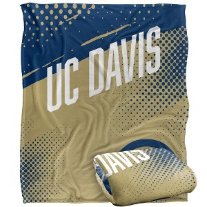 University Of California, Davis Fan Zone Silky Touch Super Soft Throw Blanket 50x60 - 1 of 4