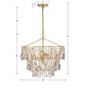 Crystorama Lighting Elsa 3 - Light Pendant in  Antique Gold - 4 of 4