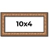 PosterPalooza | Panoramic Slim Profile Gold Picture Frame - UV Acrylic, Foam Board Backing, Hanging Hardware - 2 of 4