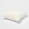 Faux Rabbit Fur Throw Pillow - Threshold™ - 3 of 4