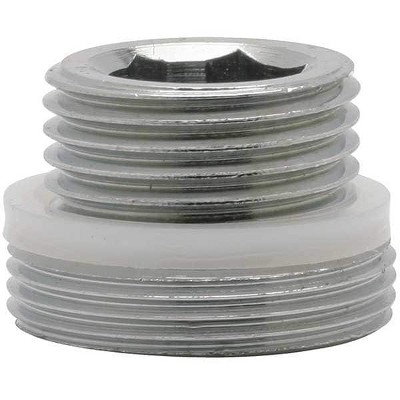 Chicago Faucet  Faucet Outlet Adapter,Brass,Chrome K2JKABRCF
