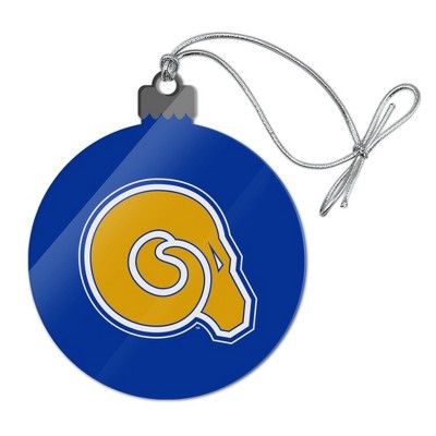 Albany State University Primary Logo Acrylic Christmas Tree Holiday Ornament