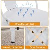 BestMassage Metal Dining Chairs Metal Chair for Indoor Outdoor Chairs Perfect for Restaurants - 3 of 4