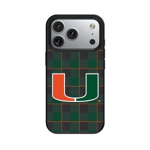NCAA ACC Universities Plaid MagSafe Compatible Cell Phone Case for Apple iPhone 17 Series - 1 of 4