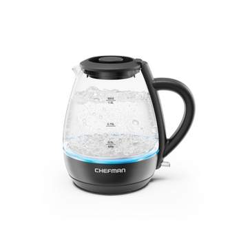 1.8-Liter Temperature Control Stainless-Steel Electric Kettle – Chefman