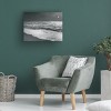 Sue Schlabach 'Moonrise Beach Black And White' Canvas Art - 3 of 4