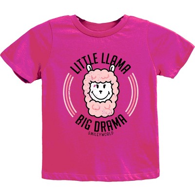 The Juniper Shop SmileyWorld Little Llama Big Drama Youth Short Sleeve Tee