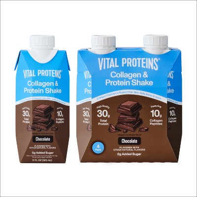 Vital Proteins Unflavored Collagen Peptides Active Complex Protein Shake - 10.37oz