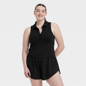 Women's Polo Tank Top - All In Motion™ - 1 of 2