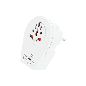 SKROSS World Travel adaptor World to Europe USB C20PD - 1 of 4