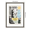 Amanti Art Abstract Garden 1 by Ioana Horvat Wood Framed Wall Art Print - 4 of 4