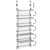 5-Tier Hanging Laundry Drying Rack Aluminum - 3 of 4